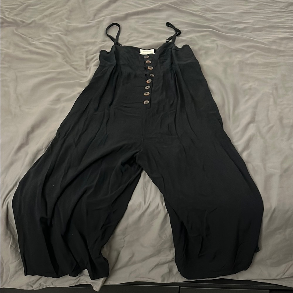 Urban Outfitters Black Jumpsuit Flowy Design